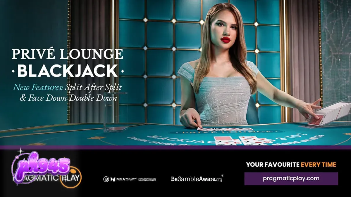 Isang eleganteng blackjack table na may modernong neon lighting sa background.